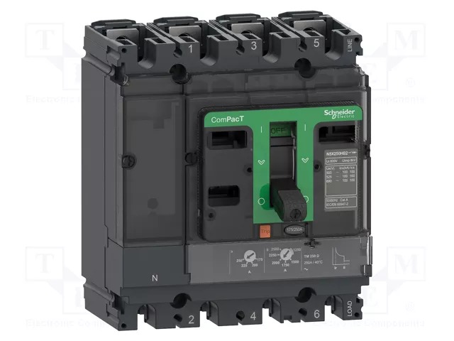 ComPacT NSX100B 25kA TMD 40A 4-pole circuit breaker